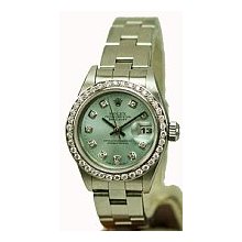 Rolex Ladies Datejust 1.00ct Diamond Bezel/Oyster Bracelet - Pre-Owned