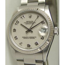 Rolex Ladies Datejust Midsize 31mm 78274 White Jubilee Arabic