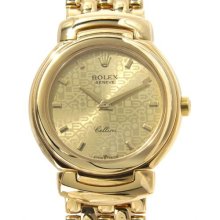 Rolex LN Cellini Cellissima 18K Gold Women's Watch 9/10 Condition