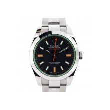 Rolex Milgauss 116400 GV Green Crystal 50th Anniversary Edition