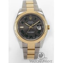 Rolex Oyster Perpetual Datejust Ii 116333 41mm Stainless Steel/18k Yellow Gold