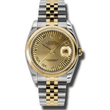 Rolex Oyster Perpetual Datejust 116203 CHSBRJ MEN'S WATCH