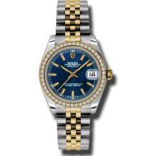 Rolex Oyster Perpetual Datejust 178383 blij Women's Watch