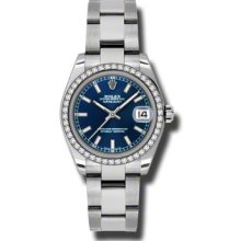 Rolex Oyster Perpetual Datejust 178384 blio women Watch