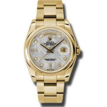 Rolex Oyster Perpetual Day-Date 118208 MTDO MEN'S WATCH