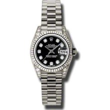 Rolex Oyster Perpetual Lady-Datejust 179239 BKDP WOMEN'S WATCH