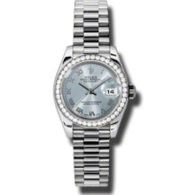 Rolex President Platinum 179136 IBRP Watch