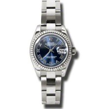 Rolex President White Gold 179179 BRO WOMEN'S WATCH