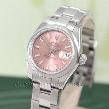 Rolex stainless steel ladys datejust ref 179160