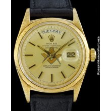 Rolex Vintage Day Date President 1806 18k Automatic Masonic 1964