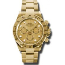 Rolex Watches Daytona Yellow Gold Bracelet 116528 chd