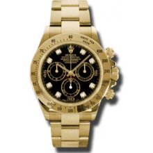 Rolex Watches Daytona Yellow Gold Bracelet 116528 bkd