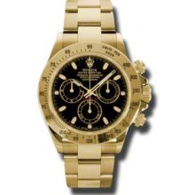 Rolex Watches Daytona Yellow Gold Bracelet 116528 bks