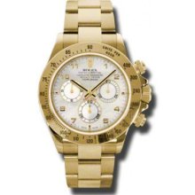 Rolex Watches Daytona Yellow Gold Bracelet 116528 ma