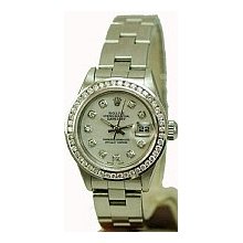 Rolex Women's Datejust Stainless Steel - Oyster/White Dial - Preowned