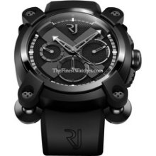 Romain Jerome Moon-DNA Moon Invader Black Metal Chronograph Watch #RJ.M.CH.IN.001.01