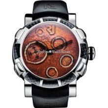 Romain Jerome Moon-DNA Moon Dust Steel Mood Ochre Watch #MO.F1.11BB.00