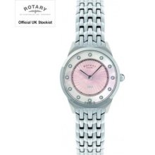 Rotary Watch Slim Ladies Swiss Made Lb08000/02