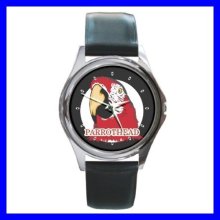 Round Metal Watch PARROTHEAD Animal Boy Parrot Head Pet (11542156)