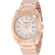 Rudiger R1001-09-001 Dresden Silver Dial Rose Gold Watch