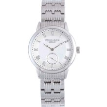 Rudiger Watches Men's Leipzig Silver Dial Silver-Tone Stainless Steel