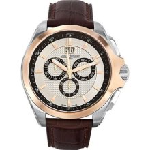 Saint Honore Men's 898065 6AMIR Coloseo Rose Gold PVD Bezel Chron ...