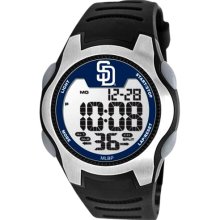 San Diego Padres watches : San Diego Padres Training Camp Watch - Silver/Black