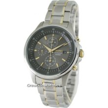 Seiko Chronograph 100m Snde25p1 Snde25p Snde25 Mens Watch