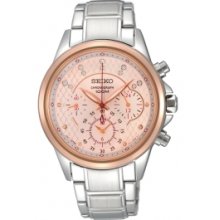 Seiko Criteria Chronograph Ladies Watch Srw882p1