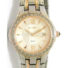 Seiko Le Grand Ladies 30 Diamond Rose Gold Watch Ships From Australia