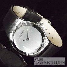 Skagen - Black Label Ladies Swiss White Black Watch - 582sslc