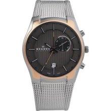 Skagen Men's Rose-gold Accent Watch ...