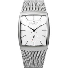 Skagen Stainless Steel Mesh Mens Watch 915XLSSS