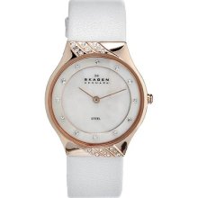 Skagen Women's 635srlw Japan Quartz Movement Analog Watch