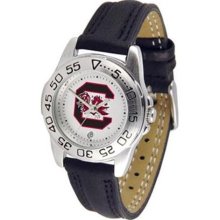 South Carolina Gamecocks USC NCAA Womens Leather Wrist Watch ...