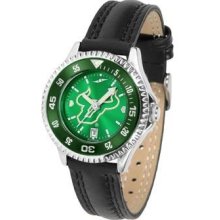 South Florida Bulls Ladies Leather Wristwatch