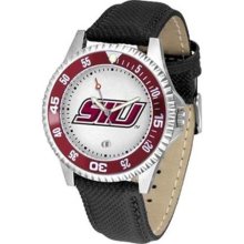 Southern Illinois Salukis SIU NCAA Mens Leather Wrist Watch ...