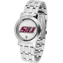 Southern Illinois Salukis SIU Mens Stainless Dynasty Watch