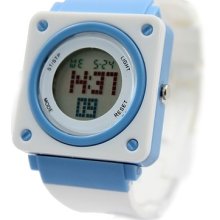 Special Fashion Casual Colorful Ladies Kid's Sport Square Digital Watch Dw405