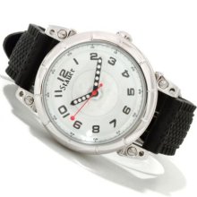 Stauer Men's LRV-1 Automatic Stainless Steel Silicone Strap Watch