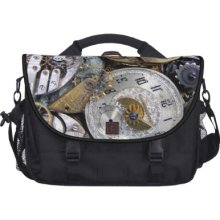 Steampunk Time Chronometer Pocket Watch laptop bag