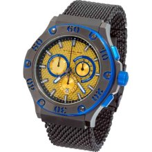 Stuhrling Mens Iconoclast Swiss Quartz Chrono Watch 292.335935