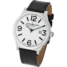 Stuhrling Original 454 33152 Leisure Eagle Osprey Swiss Quartz Date Mens Watch