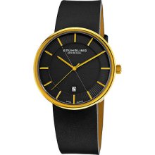 Stuhrling Original Men's 244.333554 Fairmount Gold Layered Case,