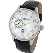 Stuhrling Original Men's Heritage Grand Automatic Leather Watch 148a 33152