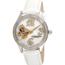 Stuhrling Original Watches Women's Audrey Freedom Set Automatic White