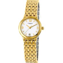 Stuhrling Original Watches Women's Marquis Swiss Quartz Yellow goldto