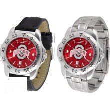 Suntime Ohio State Buckeyes Sport AnoChrome Watch