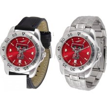 Suntime Texas Tech Red Raiders Sport AnoChrome Watch