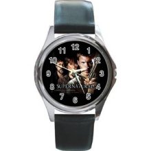 Supernatural Unisex Silver-Tone Round Metal Watch 03